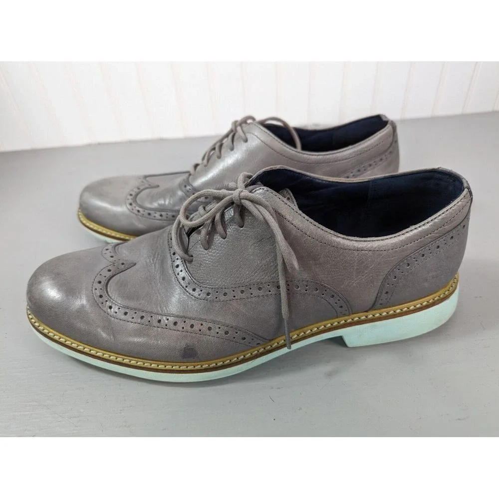 Cole Haan Shoes Great Jones Men's Size 11.5M Lunargrand Wingtip Oxford‎ Casual